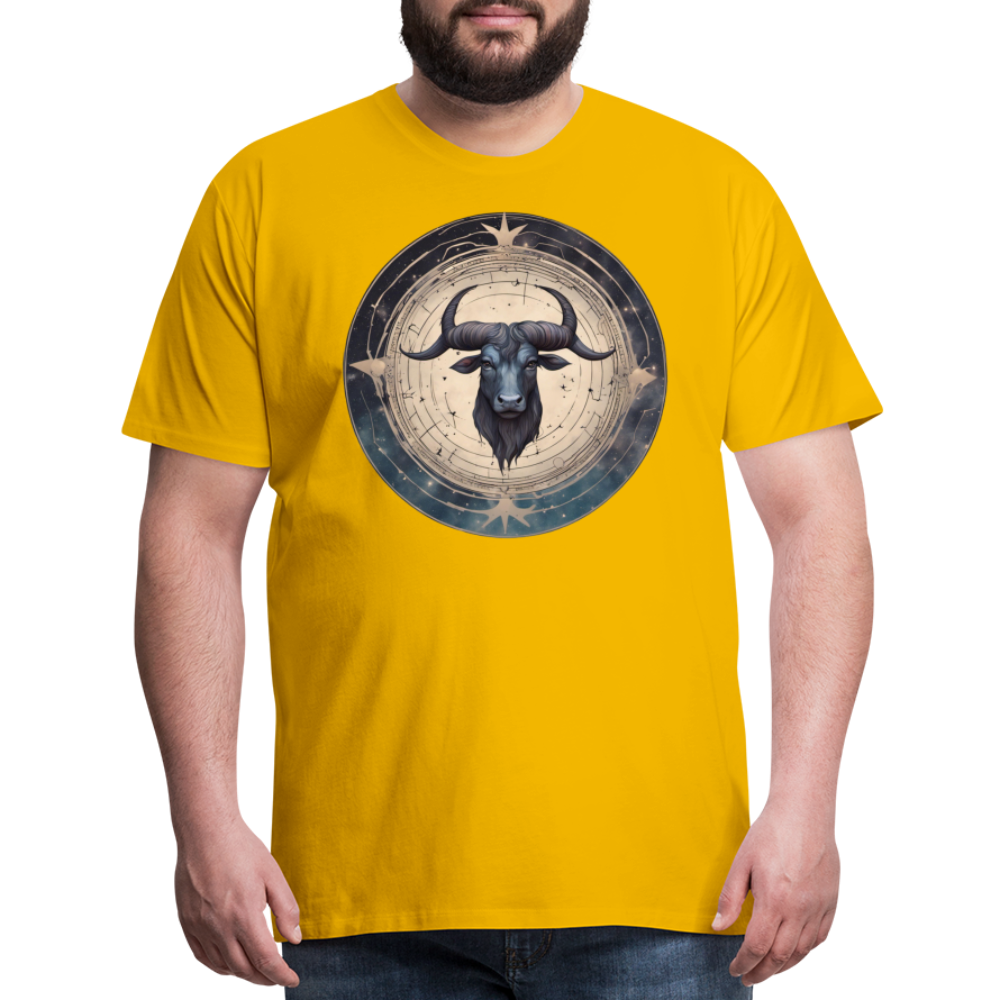 Men's Mythical Taurus Premium T-Shirt - sun yellow