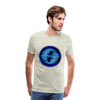 Thumbnail for Men's Pisces Premium T-Shirt - heather oatmeal