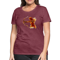 Thumbnail for Women’s Mythical Sagittarius Premium T-Shirt - heather burgundy