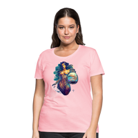 Thumbnail for Women’s Mythical Aquarius Premium T-Shirt - pink