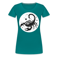 Thumbnail for Women’s Magic Scorpio Premium T-Shirt - teal