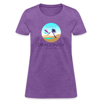 Thumbnail for Women's Dragonfly Oasis V.1 Capricorn T-Shirt - purple heather