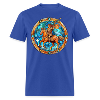 Thumbnail for Men's Mosaic Sagittarius Classic T-Shirt - royal blue