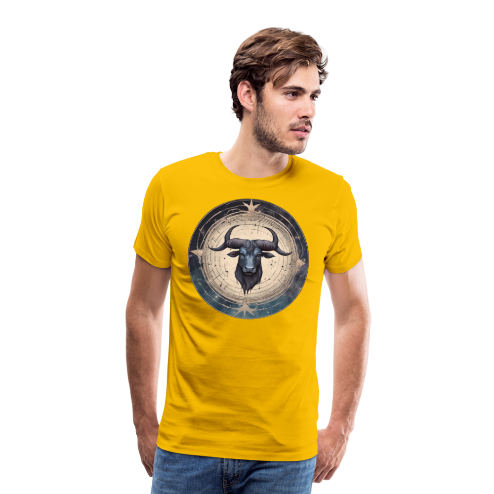 Men's Mythical Taurus Premium T-Shirt - sun yellow