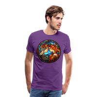 Thumbnail for Men's Mosaic Gemini Premium T-Shirt - purple