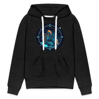 Thumbnail for Women’s Magic Sagittarius Premium Hoodie - charcoal grey