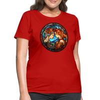 Thumbnail for Women's Mosaic Gemini T-Shirt - red