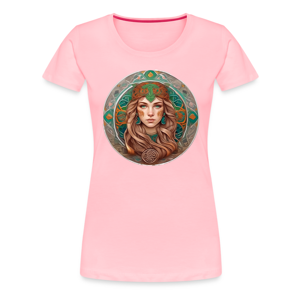 Women’s Mythical Virgo Premium T-Shirt - pink