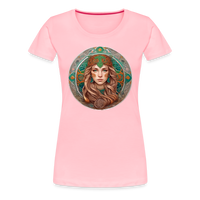 Thumbnail for Women’s Mythical Virgo Premium T-Shirt - pink