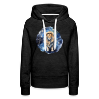 Thumbnail for Women’s Mythical Leo Premium Hoodie - charcoal grey