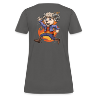 Thumbnail for Women's Aries New Design T-Shirt - charcoal