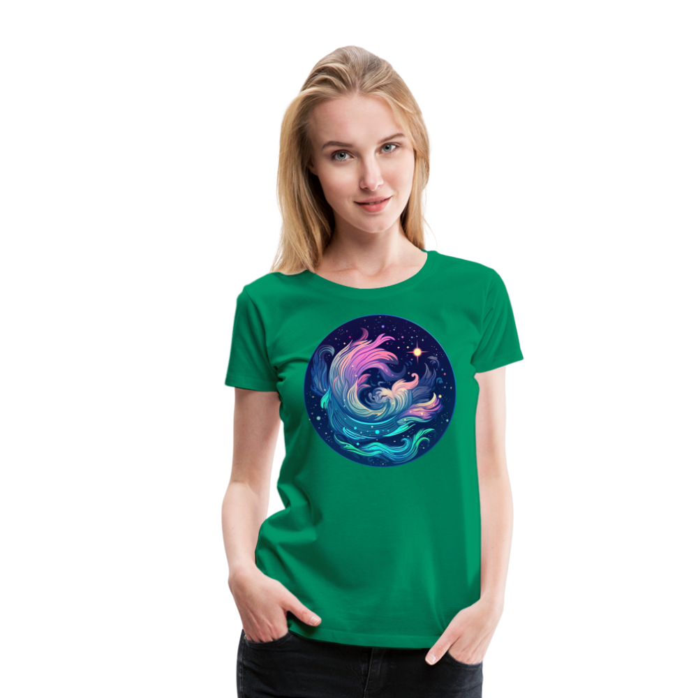 Women’s Magic Aquarius Premium T-Shirt - kelly green