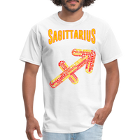 Thumbnail for Men's Power Words Sagittarius Classic T-Shirt - white