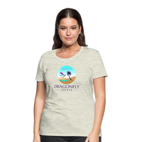 Thumbnail for Women's Dragonfly Oasis V.1 Premium T-Shirt - heather oatmeal