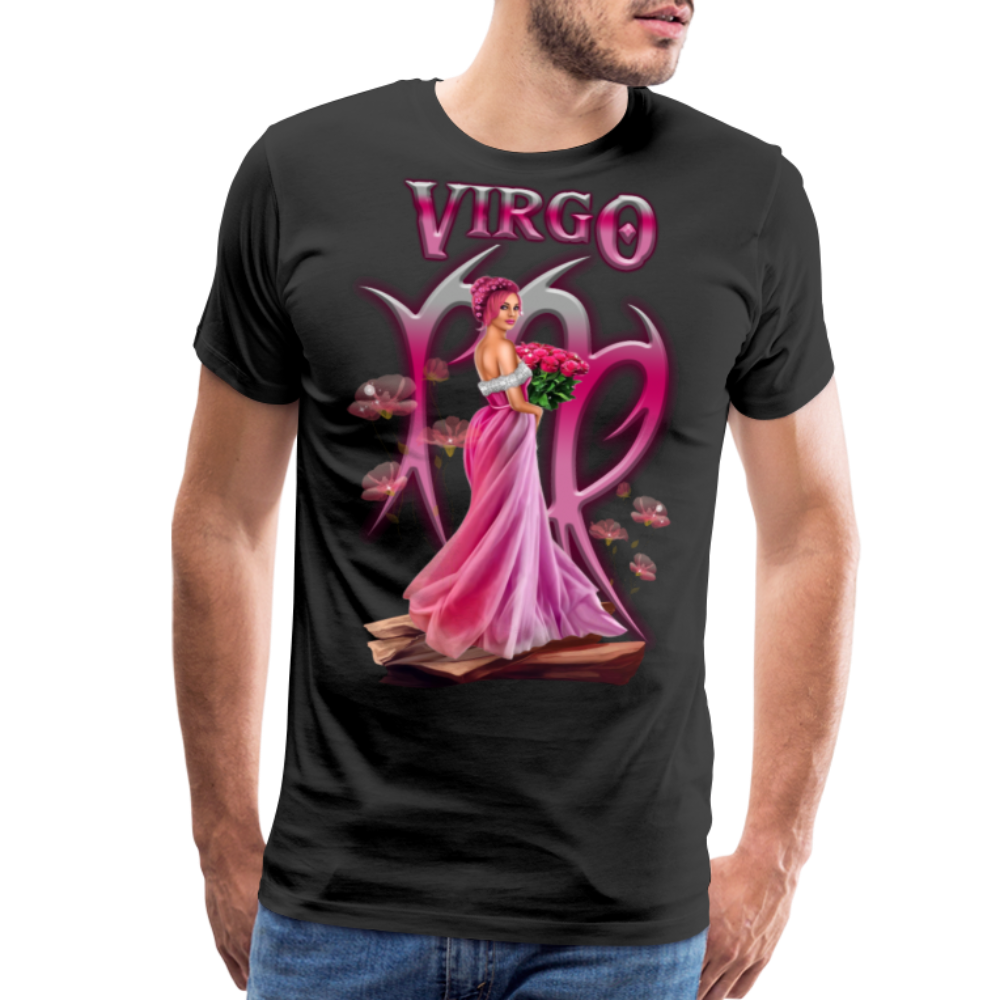 Men's Astral Virgo Premium T-Shirt - black