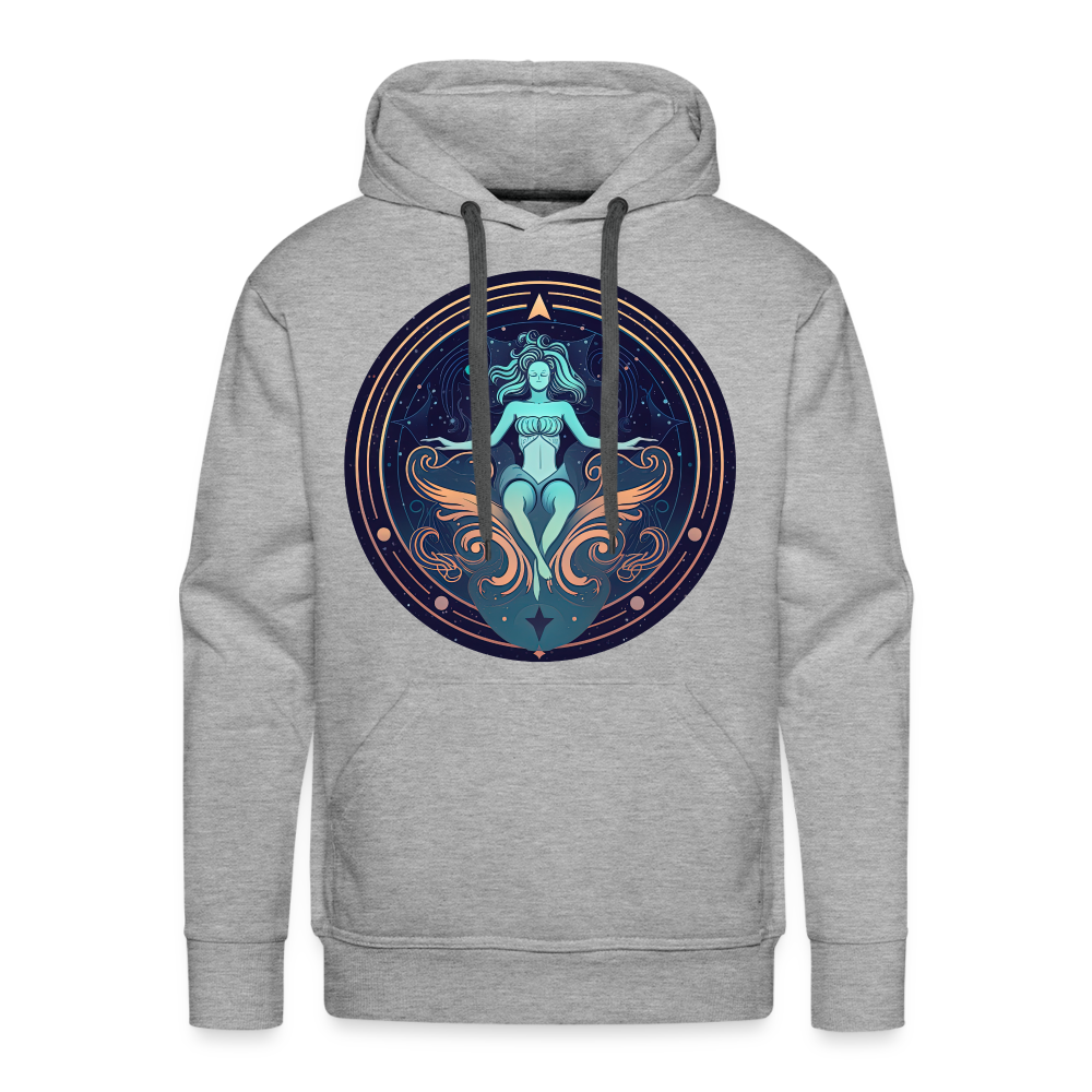 Men’s Mystic Aquarius Premium Hoodie - heather grey