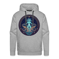 Thumbnail for Men’s Mystic Aquarius Premium Hoodie - heather grey