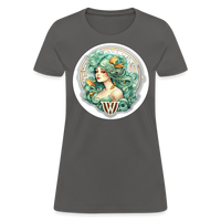 Thumbnail for Women's Symbol Virgo T-Shirt - charcoal