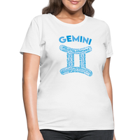 Thumbnail for Women's Power Words Gemini T-Shirt - white