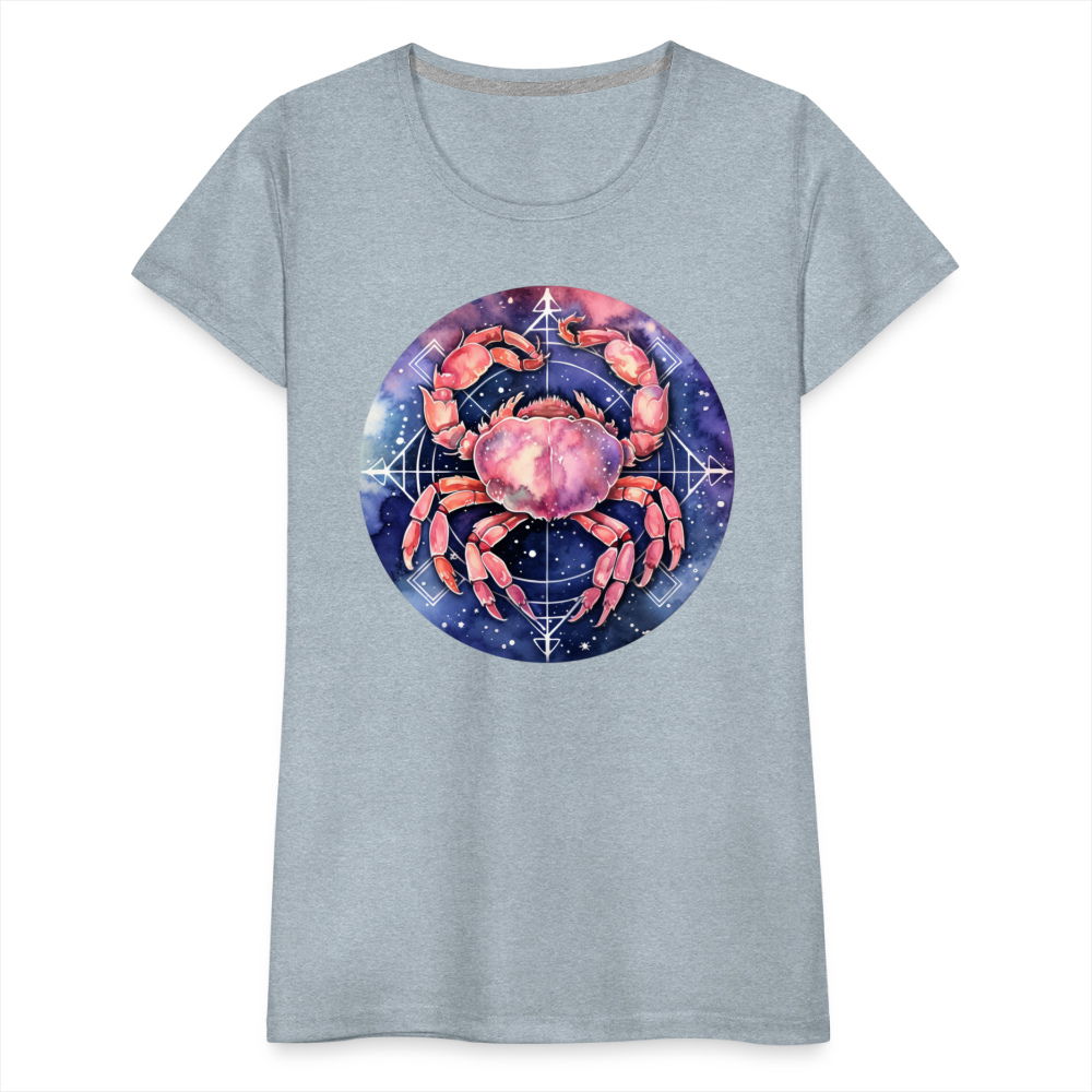 Women’s Mythical Cancer Premium T-Shirt - heather ice blue