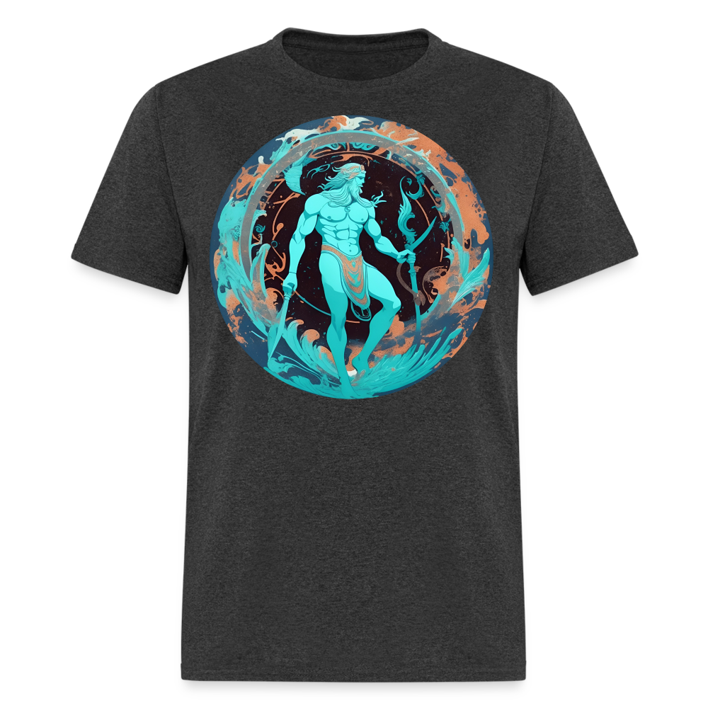 Men's Mythical Aquarius Classic T-Shirt - heather black