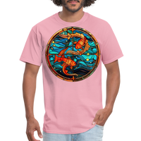 Thumbnail for Men's Mosaic Pisces Classic T-Shirt - pink