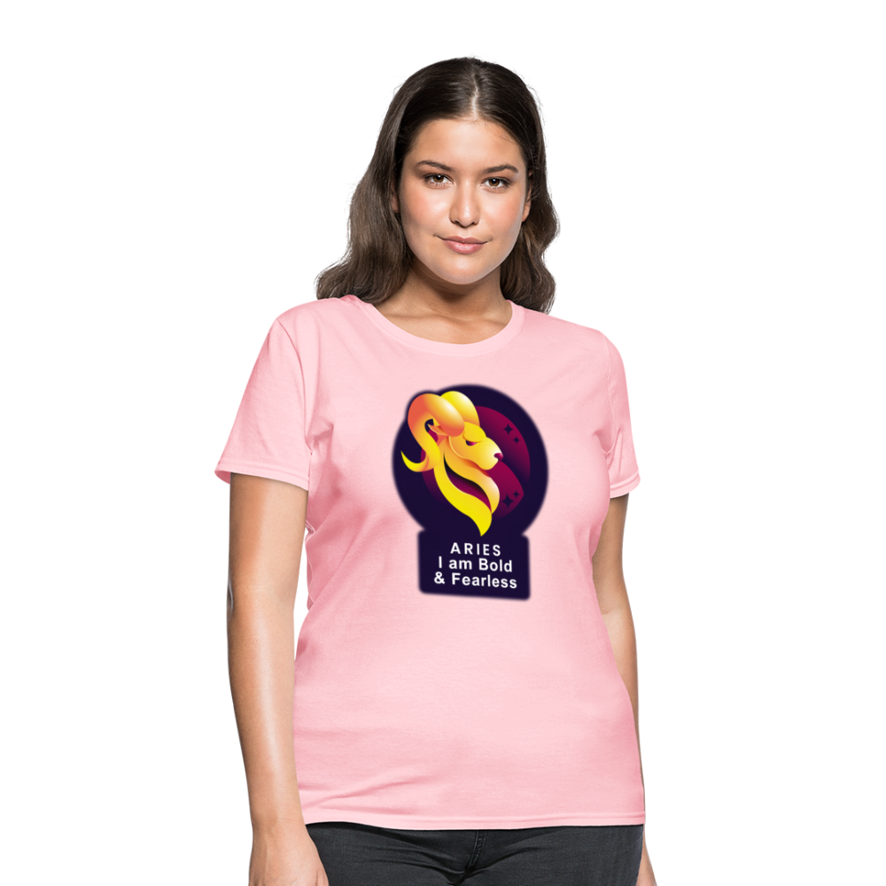 Women's Glow Aries T-Shirt - pink