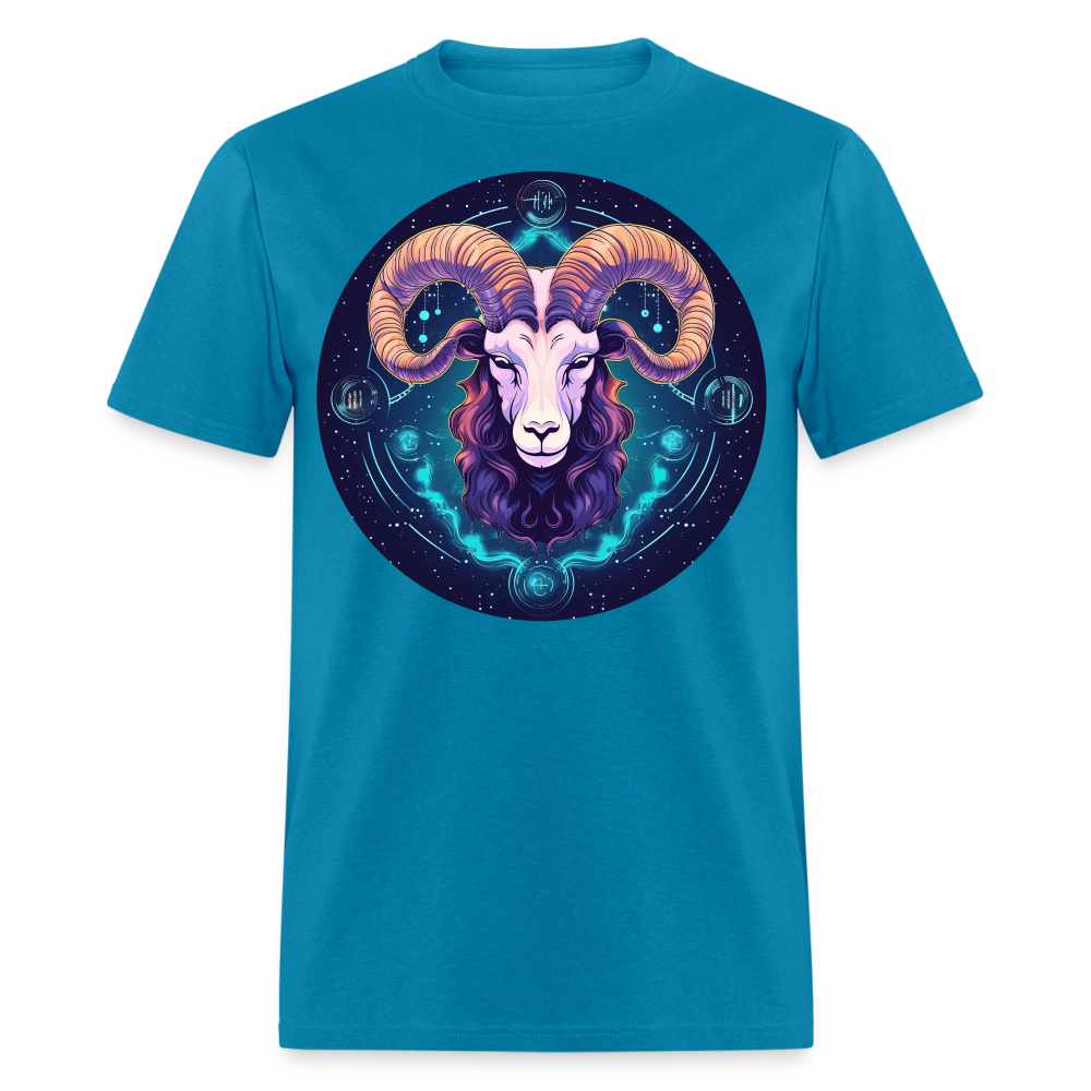 Men's Mystic Aries Classic T-Shirt - turquoise