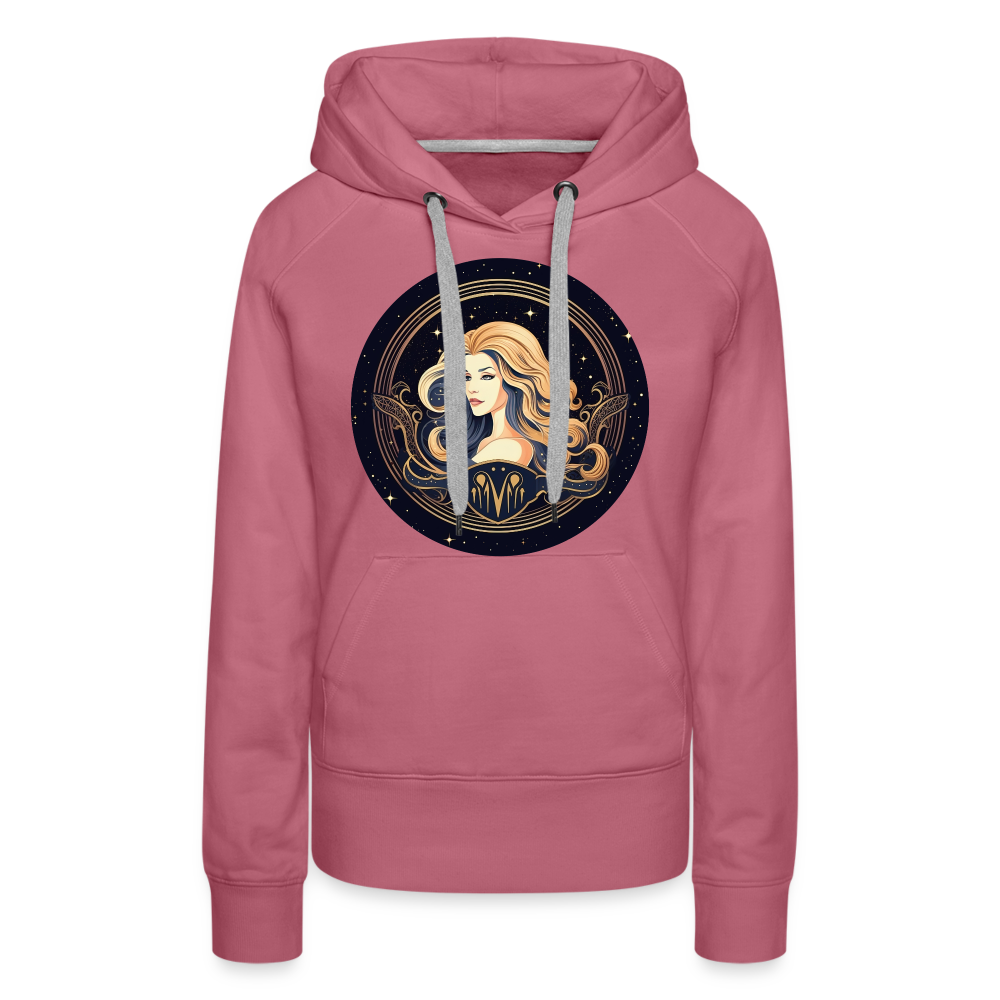 Women’s Mystic Virgo Premium Hoodie - mauve