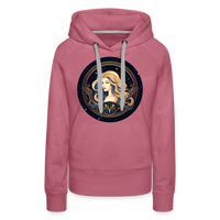 Thumbnail for Women’s Mystic Virgo Premium Hoodie - mauve