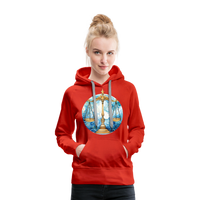 Thumbnail for Women’s Mythical Libra Premium Hoodie - red