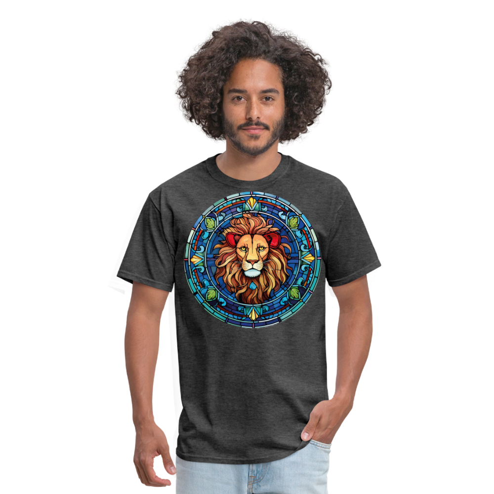 Men's Mosaic Leo Classic T-Shirt - heather black