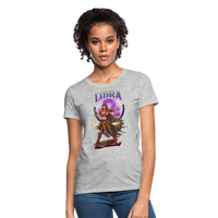 Thumbnail for Astral Libra Women's T-Shirt - heather gray