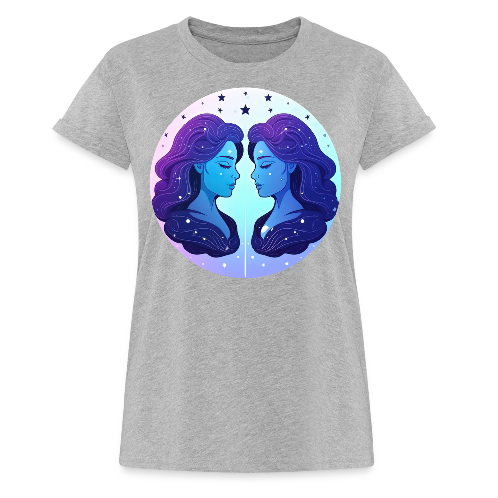 Women's Magic Gemini Relaxed Fit T-Shirt - heather gray