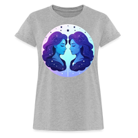 Thumbnail for Women's Magic Gemini Relaxed Fit T-Shirt - heather gray