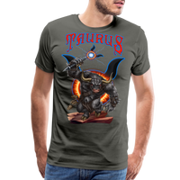 Thumbnail for Men's Astral Taurus Premium T-Shirt - asphalt gray