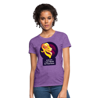 Thumbnail for Women's Glow Aries T-Shirt - purple heather