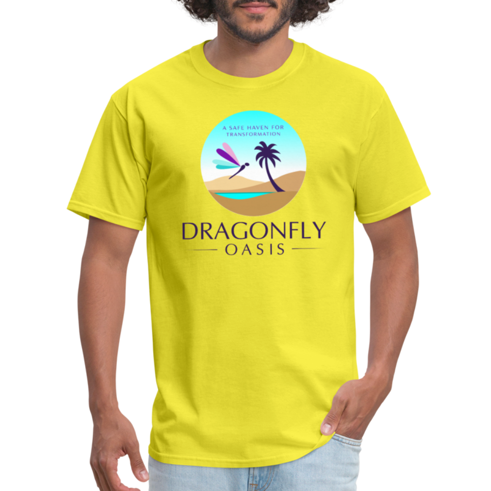 Men's Dragonfly Classic T-Shirt - yellow