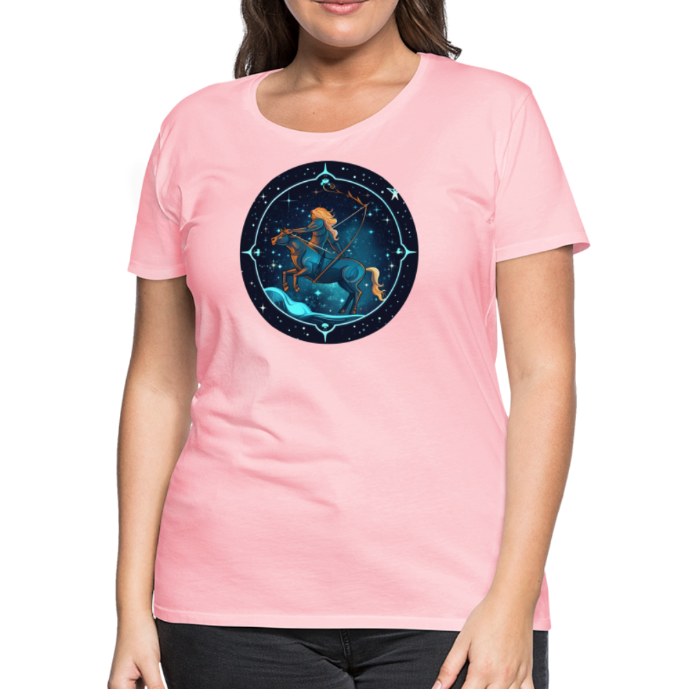 Women’s Magic Sagittarius Premium T-Shirt - pink