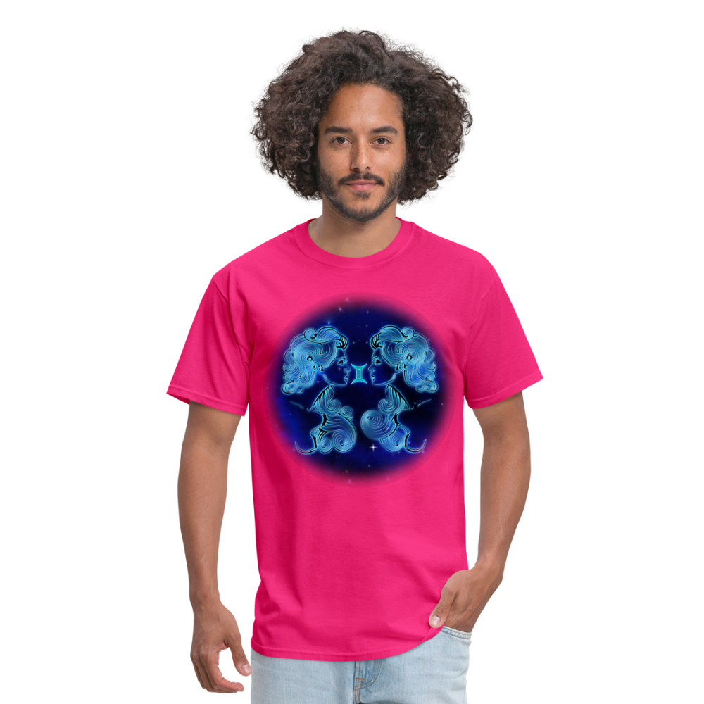 Men's Stellar Gemini Classic T-Shirt - fuchsia