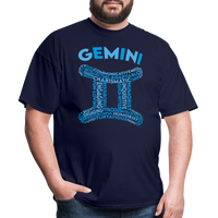 Thumbnail for Men's Power Words Gemini Classic T-Shirt - navy