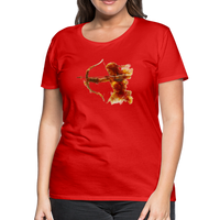 Thumbnail for Women’s Mythical Sagittarius Premium T-Shirt - red