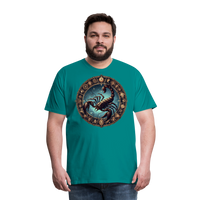 Thumbnail for Men's Mythical Scorpio Premium T-Shirt - teal