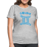 Thumbnail for Women's Power Words Gemini T-Shirt - heather gray