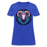 Thumbnail for Women's Magic Capricorn T-Shirt - royal blue