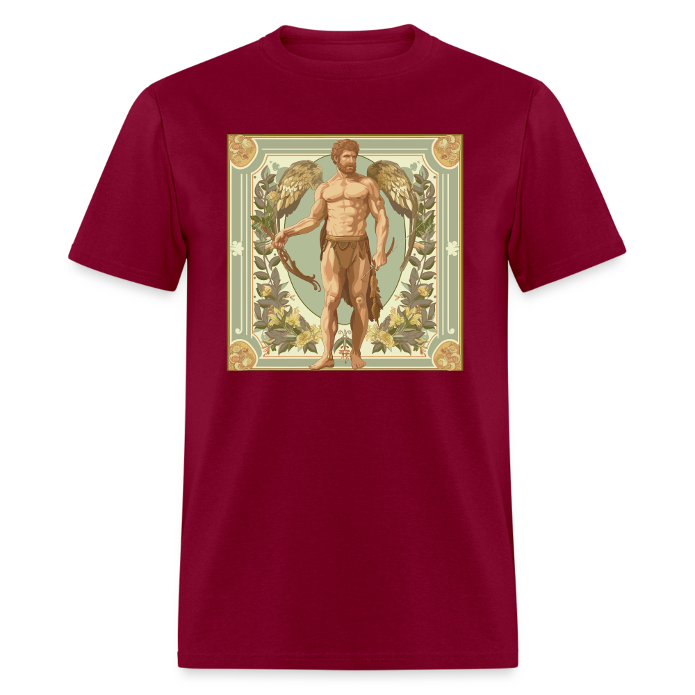 Men's Mythical Virgo Classic T-Shirt - burgundy