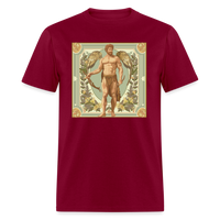 Thumbnail for Men's Mythical Virgo Classic T-Shirt - burgundy