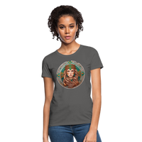 Thumbnail for Women's Mythical Virgo T-Shirt - charcoal