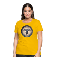 Thumbnail for Women’s Mythical Taurus Premium T-Shirt - sun yellow