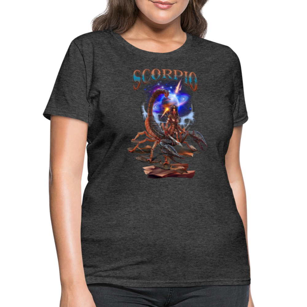 Women's Astral Scorpio T-Shirt - heather black